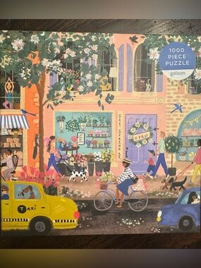Galison Puzzle Spring Street